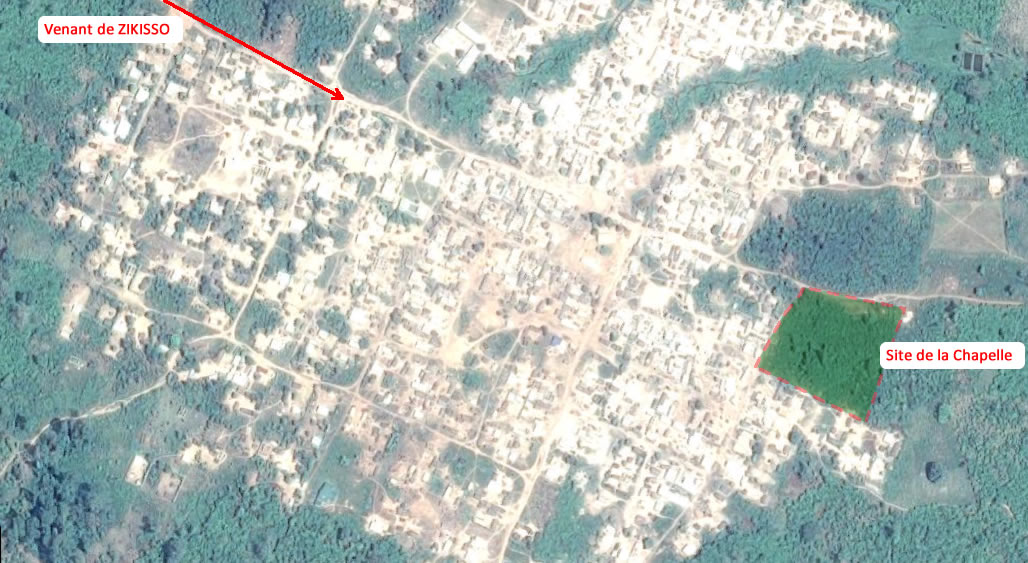 Le site de la CHAPELLE
